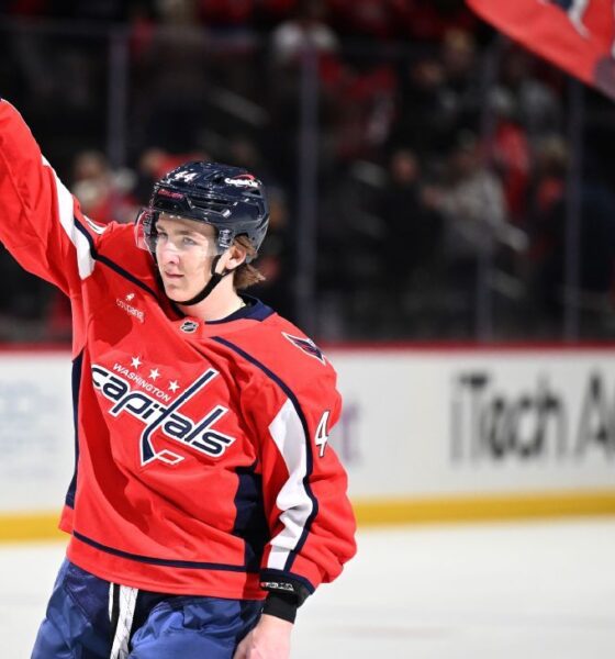 How Cole Hutson is taking a role in the next wave for the Capitals