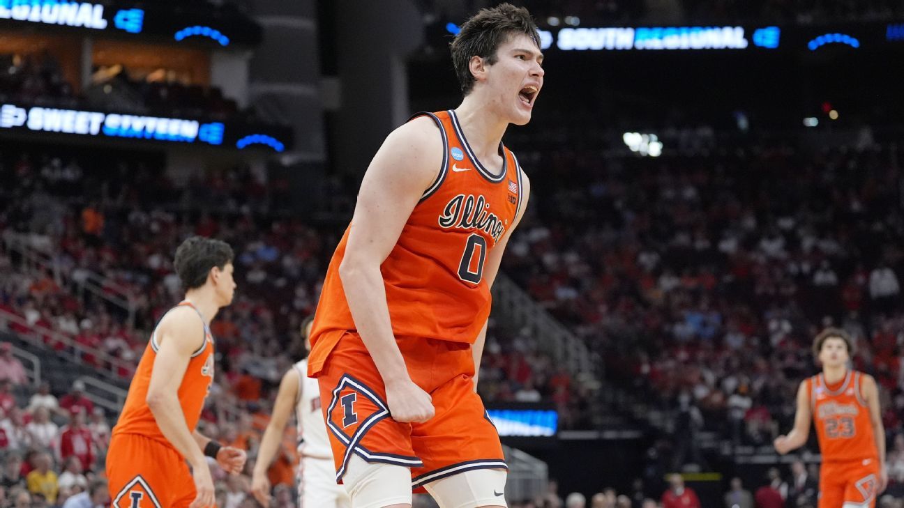 Illinois defense gets tough, ousts Houston to reach Elite Eight