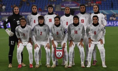 Iranian women’s soccer team refuse to sing national anthem in silent protest at Asian Cup