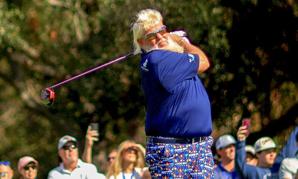 John Daly calls himself a ‘jacka–‘ after falling down desert hill during tournament