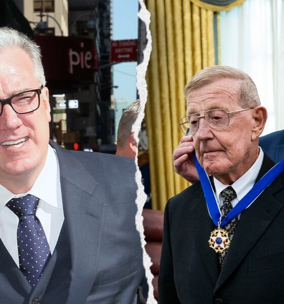 Keith Olbermann under fire for calling Lou Holtz a ‘scumbag’ after legendary coach’s death