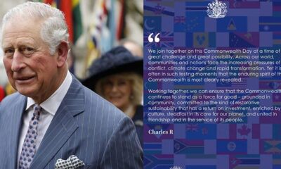 King Charles urges unity, brighter future, wishing Happy Commonwealth Day