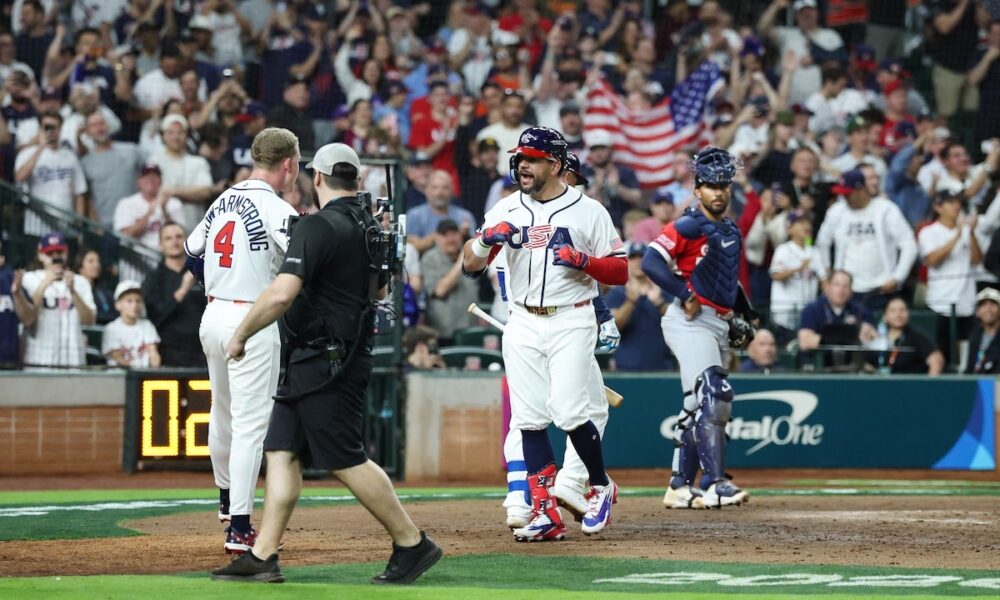Kyle Schwarber leads Team USA to 9-1 World Baseball Classic win over Britain