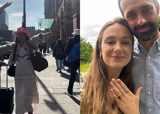 Lady Amelia Windsor shares private hen photos tied to grandparents’ love story