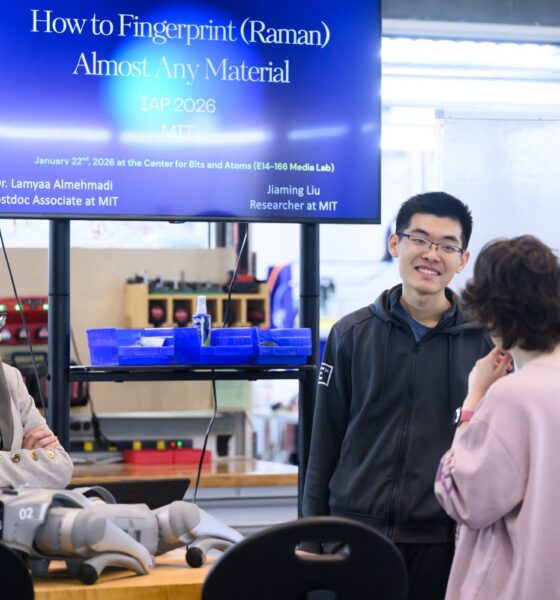 Lasers, robots, action: MIT workshop explores Raman spectroscopy