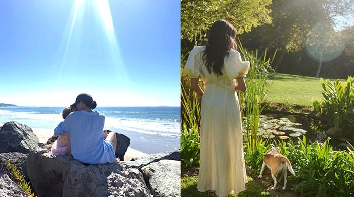 Meghan and Lilibet enjoy ocean on Women’s day, papa Harry watches proudly