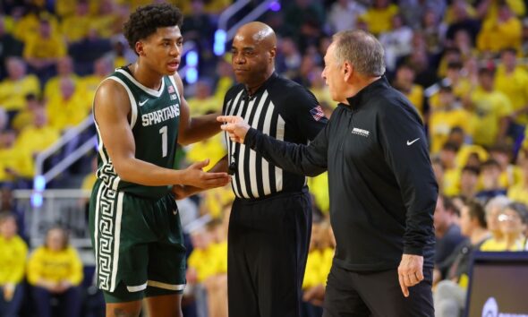 Michigan St.’s Fears gets tech for another kick at player’s groin