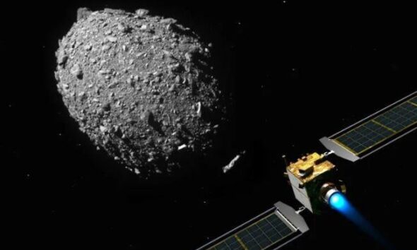 NASA crashes spacecraft into asteroid moonlet, successfully deflects its orbit