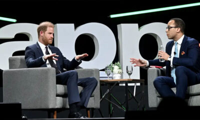 Prince Harry surprises crowd by calling attendees his source of hope