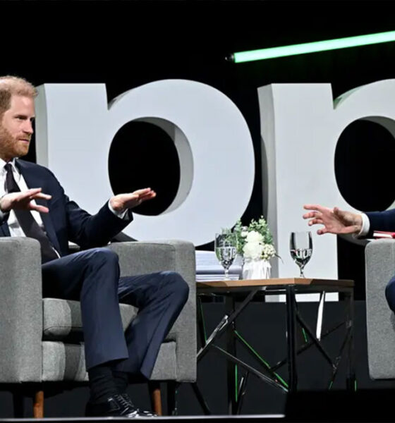 Prince Harry surprises crowd by calling attendees his source of hope