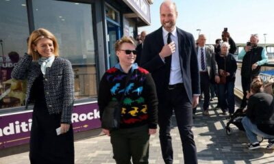 Prince William’s mission meets a ‘lovely’ day in Bournemouth