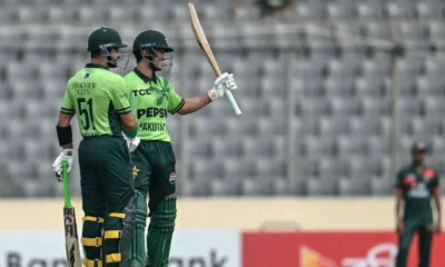 Sadaqat’s 46-ball 75 sets up Pakistan’s 274 despite late collapse in second ODI against Bangladesh | The Express Tribune