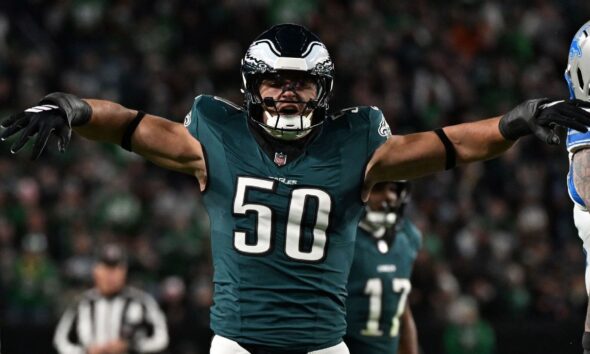 Sources: Linebacker Jaelan Phillips leaves Eagles for Panthers