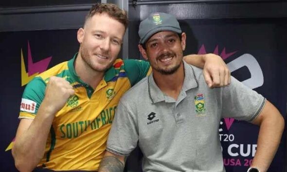 Stranded De Kock and Miller say England given priority for flight home