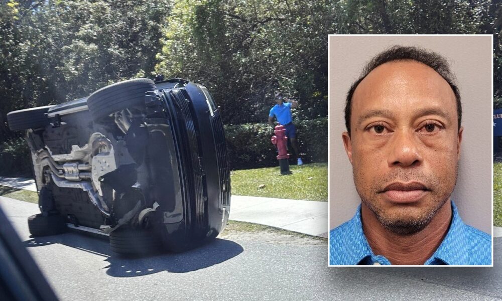 Tiger Woods released from jail after DUI arrest; eyes appear bloodshot in booking photo