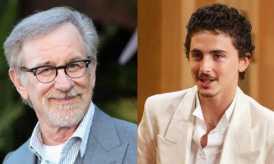 Timothée Chalamet subtly roasted by Steven Spielberg at SXSW