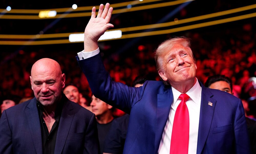 Trump looking forward to attending UFC White House event featuring ‘all top’ fighters