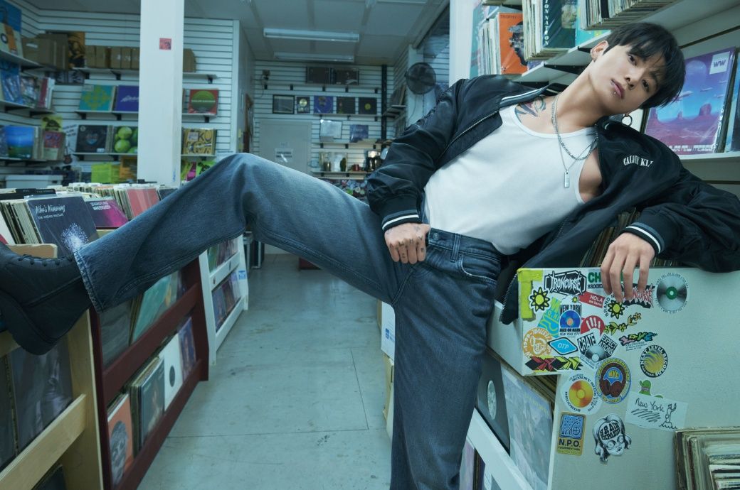 US brand Calvin Klein unveils Spring 2026 denim with Jung Kook