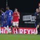 VAR review: Why was Wrexham’s Dobson sent off for his challenge on Garnacho?