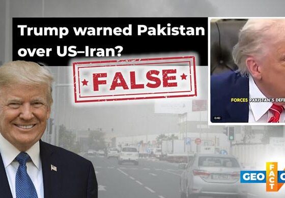 Video claiming to show Trump warning Pakistan over US-Iran tensions is AI generated