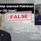 Video claiming to show Trump warning Pakistan over US-Iran tensions is AI generated