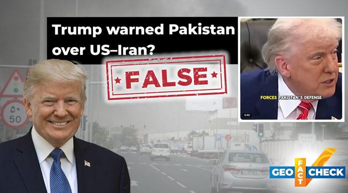 Video claiming to show Trump warning Pakistan over US-Iran tensions is AI generated