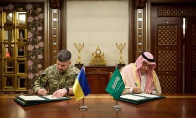 Ukraine, Saudi Arabia sign air defence deal: senior officials