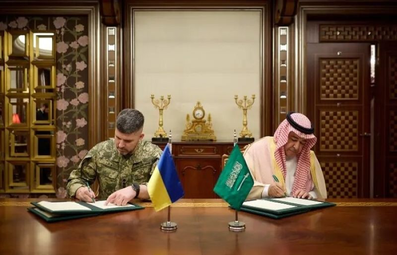 Ukraine, Saudi Arabia sign air defence deal: senior officials