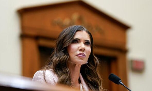 Trump fires Kristi Noem as homeland secretary after storm over shootings, spending