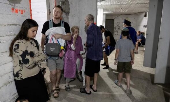 Israelis, Palestinians adjust to Iranian rockets