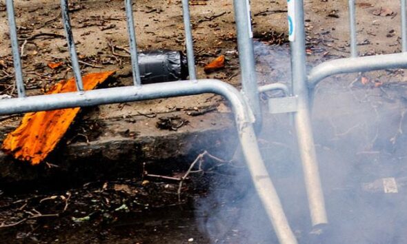 Pair charged with terrorist offences over NY explosives