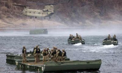 North Korea fires 10 ballistic missiles during US-South Korea military drills