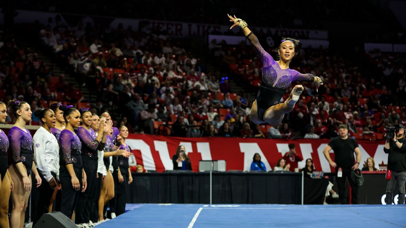2026 NCAA gymnastics championships: Live updates from semifinals