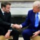 Trump takes a dig at Macron, saying wife treats him ‘badly’
