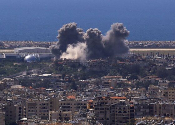 Israel pounds Lebanon with heaviest airstrikes of war as Hezbollah pauses attacks