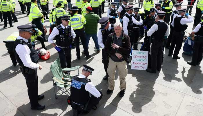 London police arrest 212 people at protest over Palestine Action ban