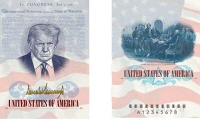 Trump to put his picture in US passports