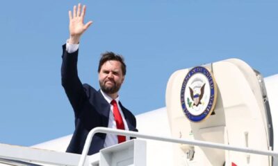 U.S. Vice President J.D. Vance departs for Pakistan for talks with Iran