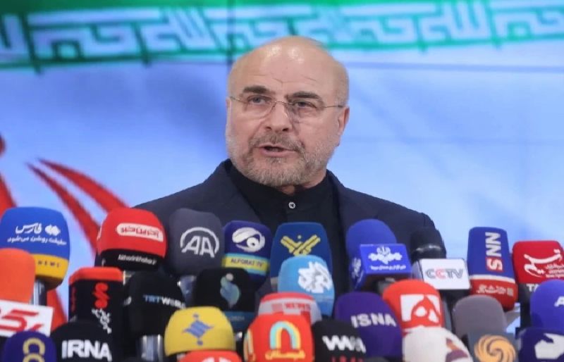 No talks with US without Lebanon ceasefire and unfrozen assets: Qalibaf