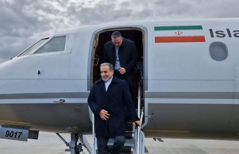 Iran FM Araghchi arrives in Russia for high-talks with Putin