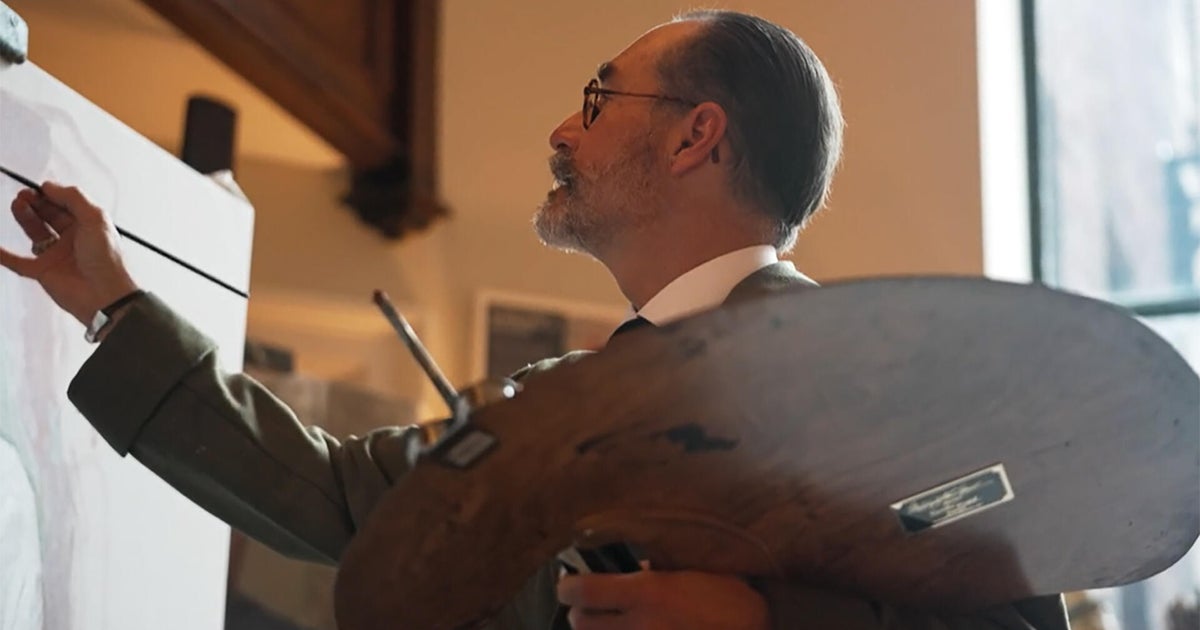 A portrait of portraitist Michael Shane Neal