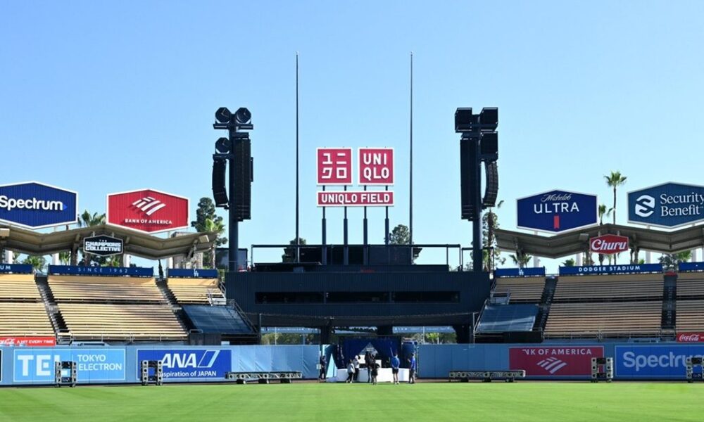 Apparel retailer Uniqlo signs landmark deal with Los Angeles Dodgers