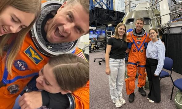 Artemis II crew member had heartbreaking talk with daughters before launch