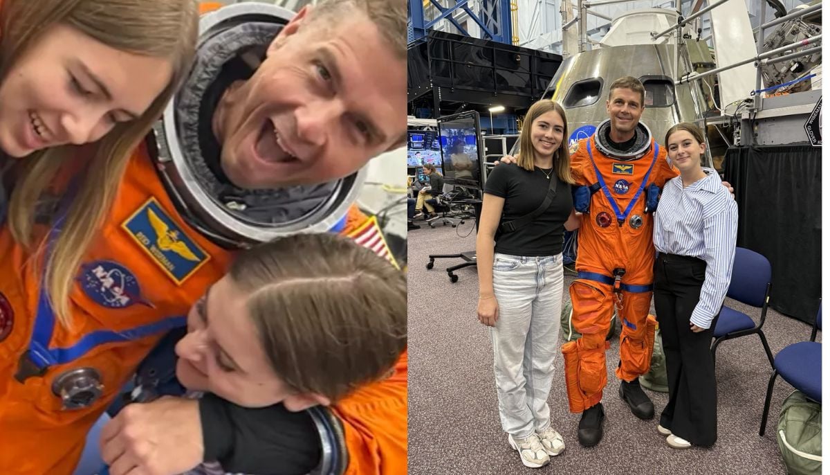 Artemis II crew member had heartbreaking talk with daughters before launch