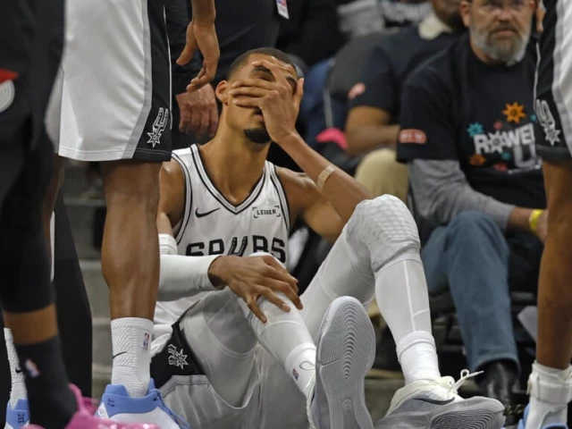 Blazers stun Spurs after Wemby injury | The Express Tribune