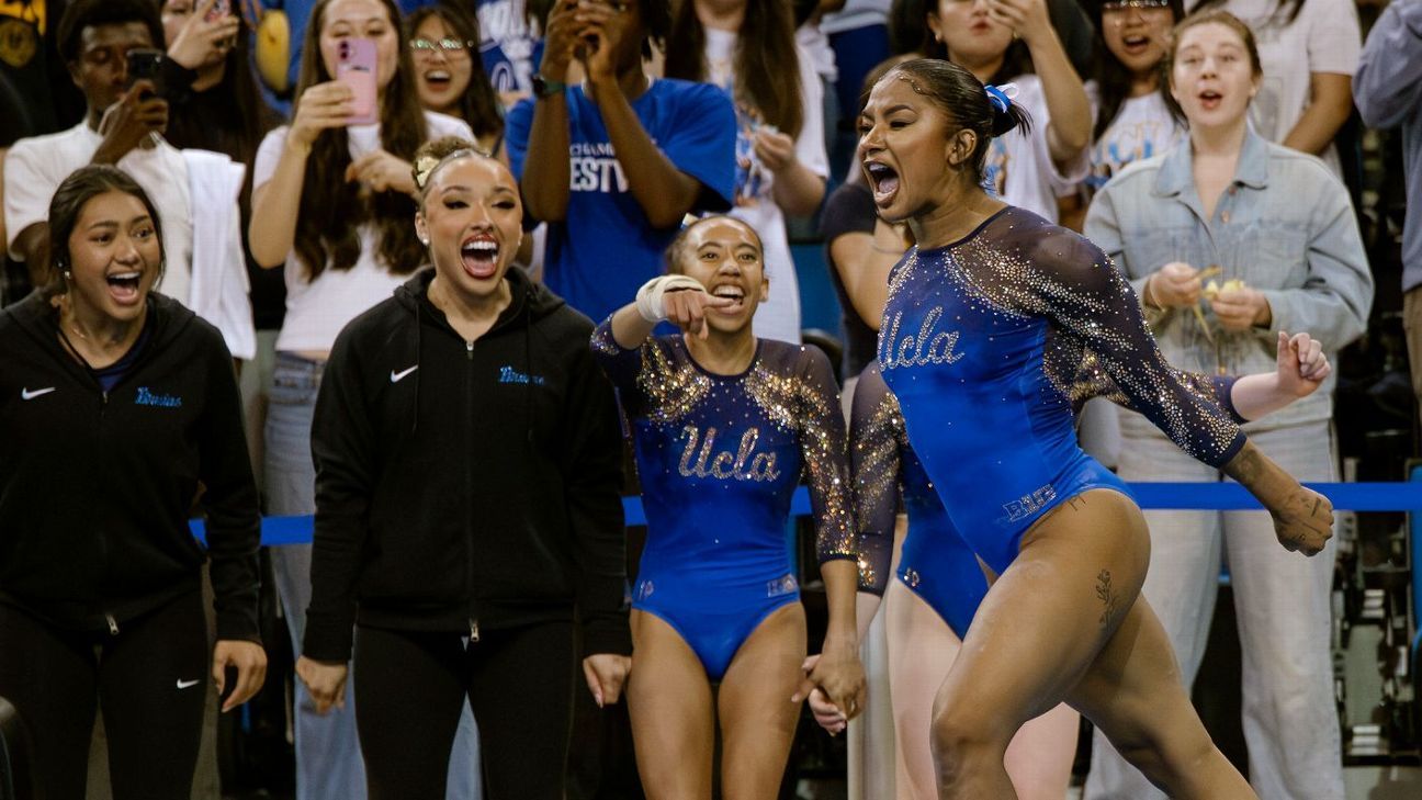 Can Jordan Chiles end her career with an NCAA team title?