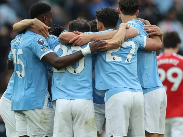 City beat Arsenal to seize title race control  | The Express Tribune