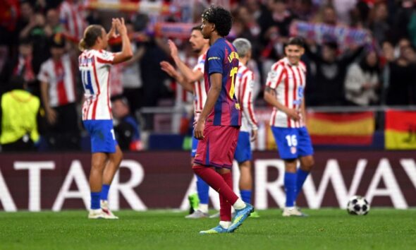 Despite Yamal’s form, Atleti wash away Barça out of Champions League