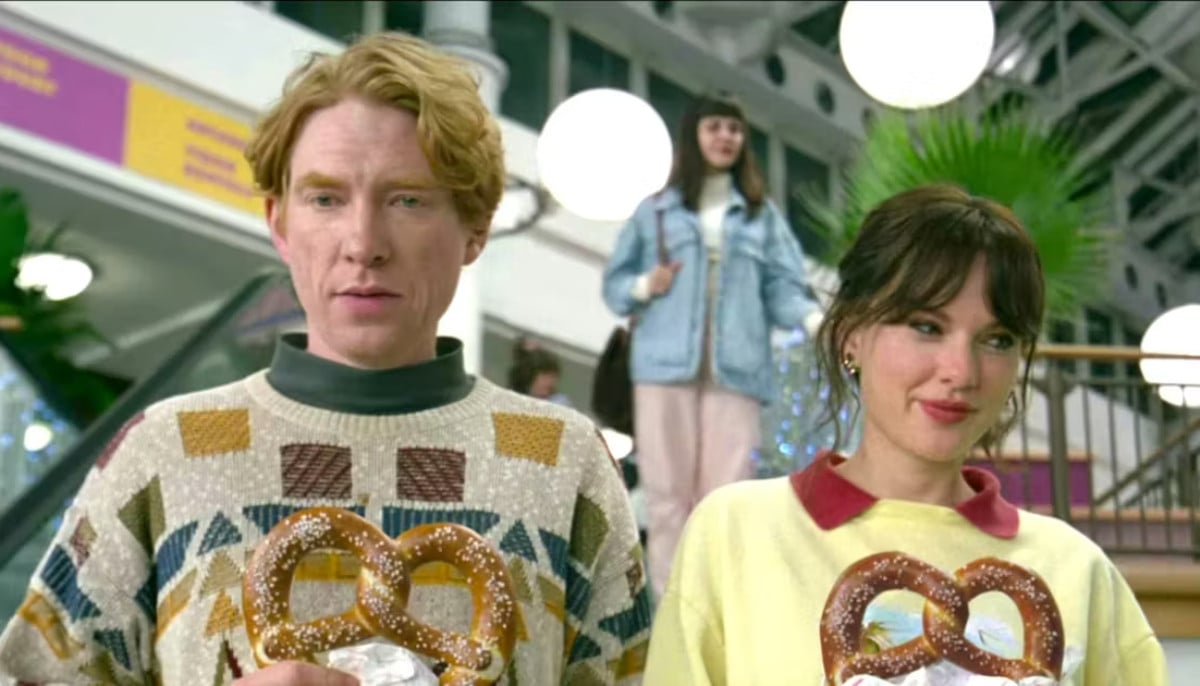 Domhnall Gleeson reveals first impression of ‘Opalite’ costar Taylor Swift