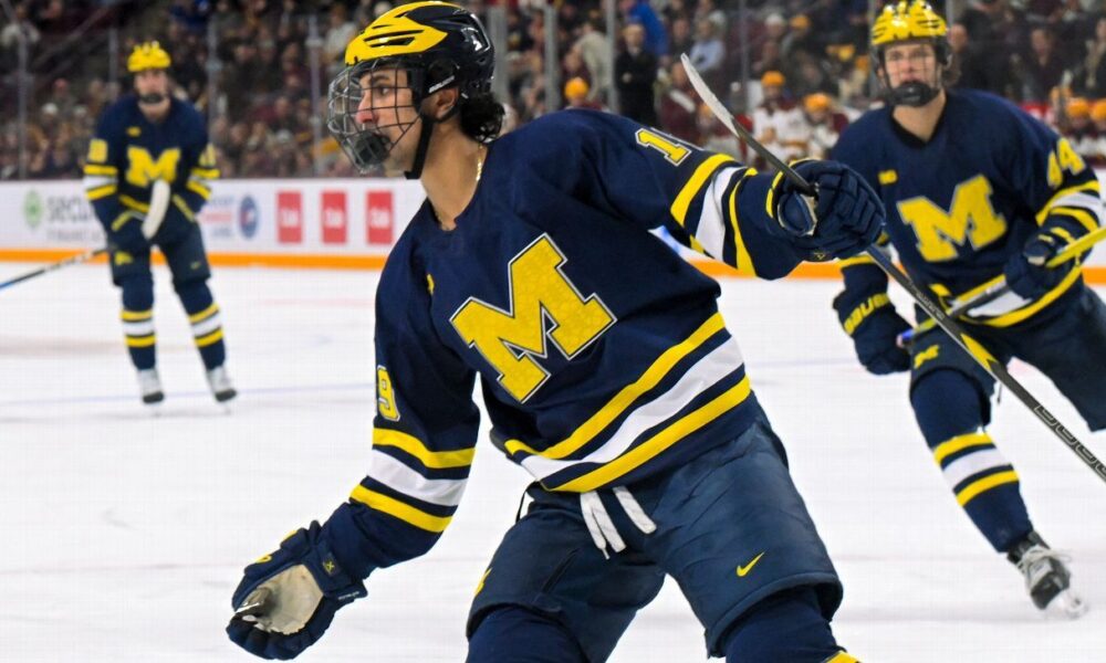 How Michigan’s Michael Hage used hockey to help overcome tragedy